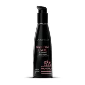 Wicked Aqua Birthday Cake Water-Based Lubricant 4 oz.